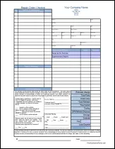 Automotive Repair Order Template Free from freeautomotiveforms.com